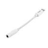 Gizzu USB Type-C na 3,5 mm AUX audio adaptér - biela