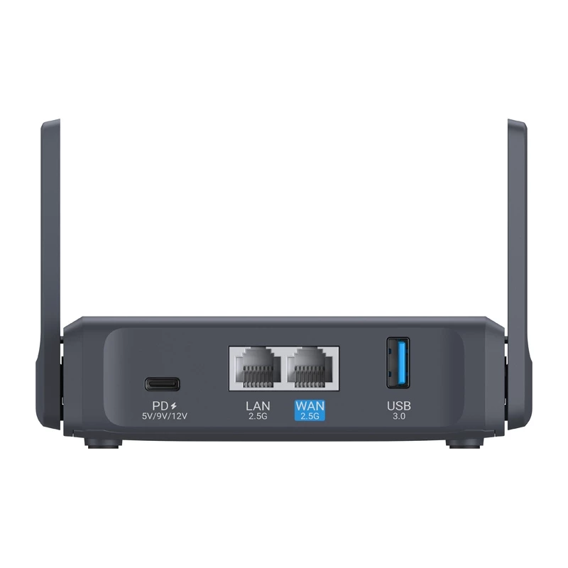 GL.iNet Slate 7 AC750 Dual-Band Gigabit WLAN router s OpenWrt, USB 2.0, MicroSD slot, podpora VPN