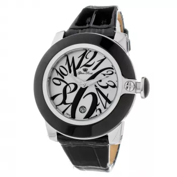 GLAM ROCK GR32083 dámske hodinky 44 mm biela koža