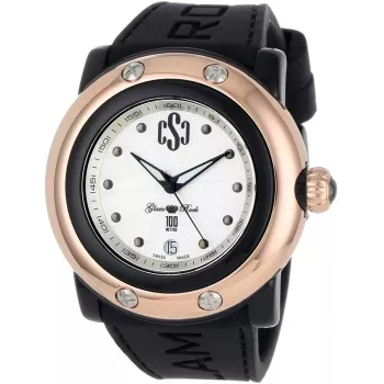 GLAM ROCK GR62019 dámske keramické hodinky 46mm Swiss Quartz biela