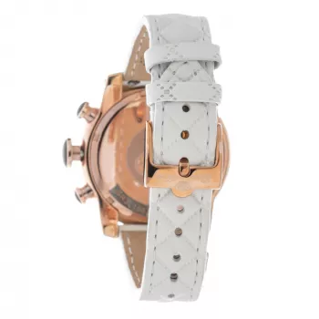 GLAM ROCK dámske quartz hodinky GR32166R 44mm biely silikónový náramok
