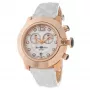 GLAM ROCK dámske quartz hodinky GR32166R 44mm biely silikónový náramok