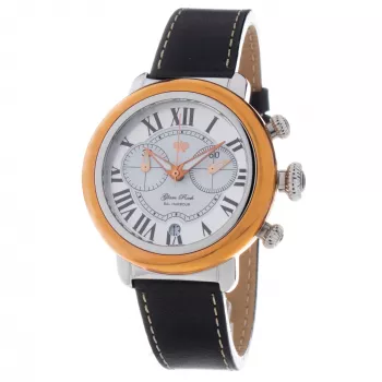 GLAM ROCK dámske hodinky GR77123 40 mm Swiss quartz biela koža