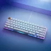 Glorious GMMK 2 Compact klávesnica - Fox Switches, nordické rozloženie, biela