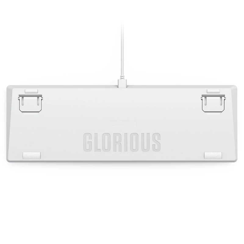 Glorious GMMK 2 Full-Size klávesnica - Fox Switches, NO-Layout, biela