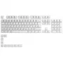 Glorious GPBT klávesové krytky - 115 PBT krytiek, ISO, ES rozloženie, Arctic White