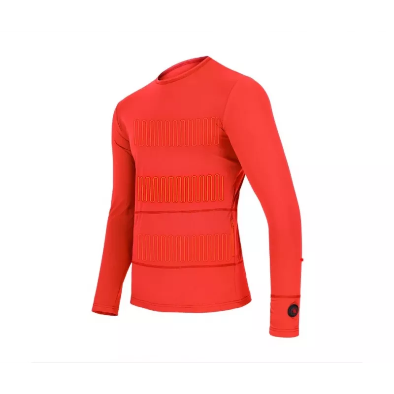 Glovii GJ1RM tričko s dlhým rukávom a okrúhlym výstrihom, polyester/elastan