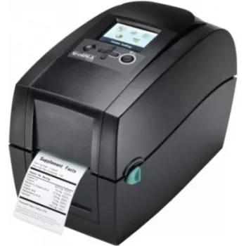 Godex RT230i priama termotlač / termotransfer tlačiareň etikiet - 300 x 300 DPI - LCD - káblová - čierna