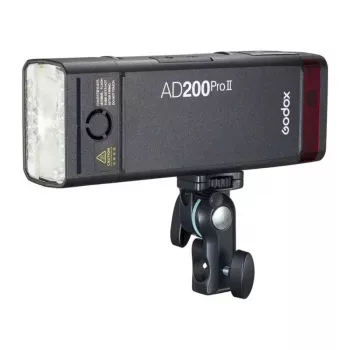 Godox AD200Pro II kit s externým bleskom s Bare Bulb & Fresnel Head, 200Ws, TTL/HSS, 2,4GHz X System