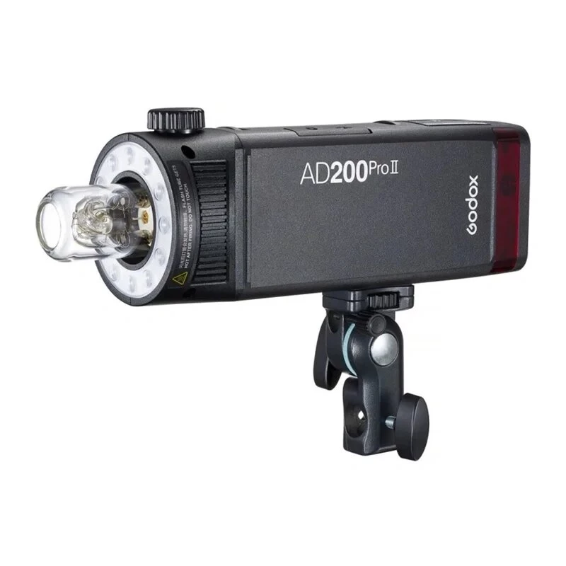 Godox AD200Pro II kit s externým bleskom s Bare Bulb & Fresnel Head, 200Ws, TTL/HSS, 2,4GHz X System