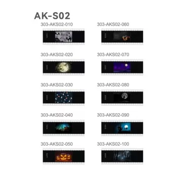 Godox AK-S02 sada 2 posuvníkov pre AK-R1 Kit – posuvníky s efektom žalúzií a bodového vzoru