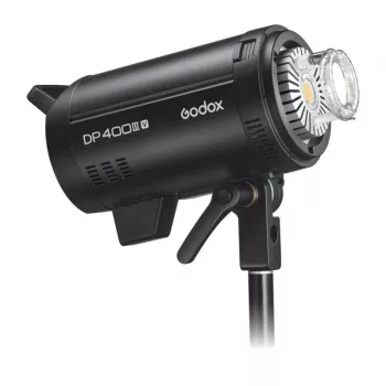 Godox DP400IIIV 400Ws štúdiový blesk s 30W LED modelovacím svetlom, 2,4G Wireless X System, Bowens Mount, 5600K