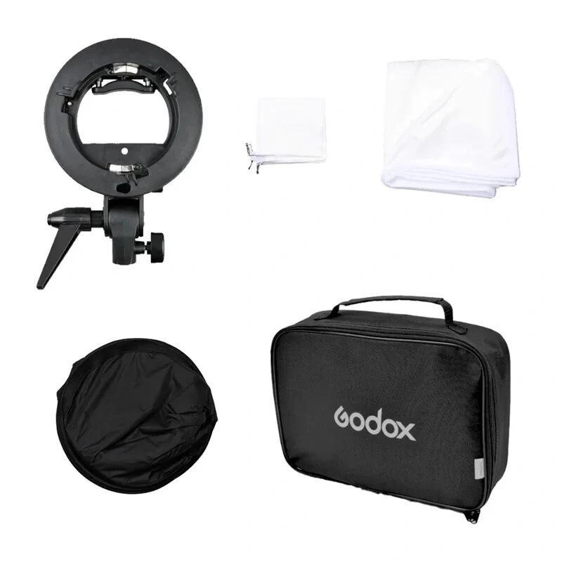 Godox SFUV6060 S-Type Speedlite držiak so softboxom 60x60cm a taškou sada