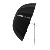 Godox UB-165S 165cm strieborný hlboký parabolický dáždnik