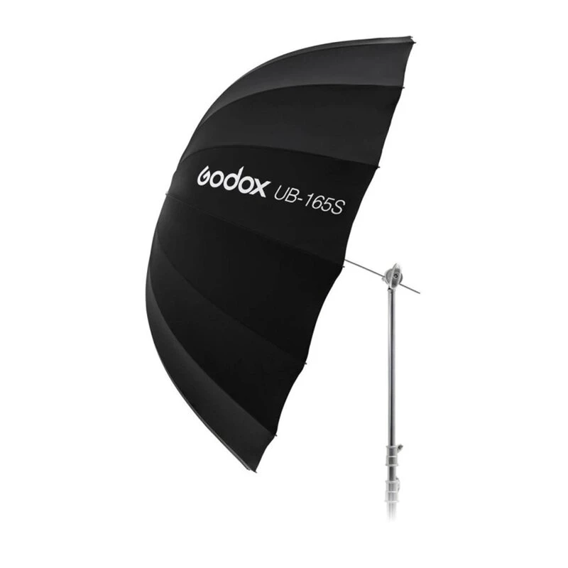 Godox UB-165S 165cm strieborný hlboký parabolický dáždnik