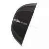 GODOX UB-165W 165cm parabolický odrazový dáždnik so 16 striebornými rebrami a taškou