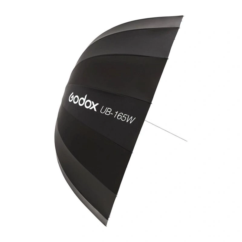 GODOX UB-165W 165cm parabolický odrazový dáždnik so 16 striebornými rebrami a taškou