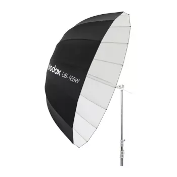 GODOX UB-165W 165cm parabolický odrazový dáždnik so 16 striebornými rebrami a taškou