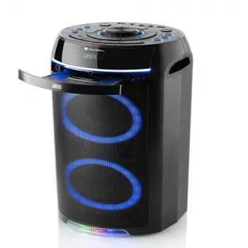 Gogen BPS736CD Bluetooth reproduktor s CD, FM rádiom, USB, AUX, čierna