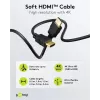 Goobay 80105 Soft High-Speed HDMI kábel s Ethernetom - 5 m čierny
