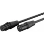 Goobay XLR audiokábel 10 m, konektor samec na konektor samica, čierny 80042