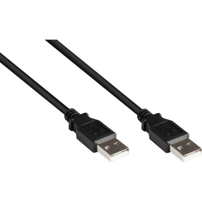 Good Connections Alcasa USB 2.0 kábel A na A, 0,5 m, čierny