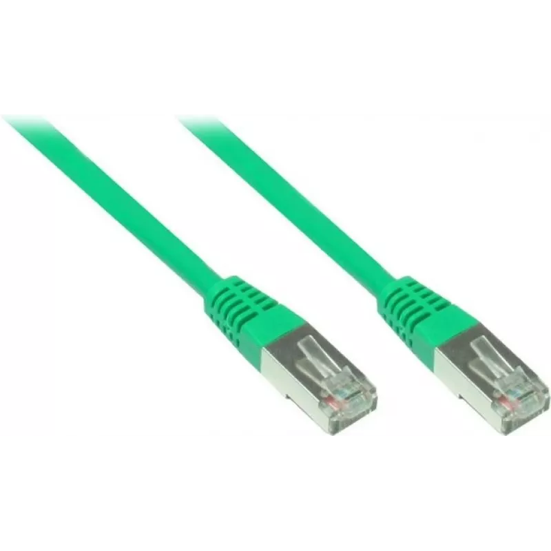 Good Connections Cat. 5e SF/UTP patch kábel, 7,5 m, zelená 855G-075