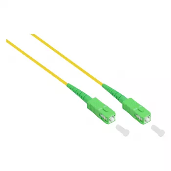 Good Connections OS2 Singlemode optický patch kábel LC/SC Duplex 9/125µm 3m žltý
