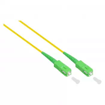Good Connections OS2 jednovidové optické patch kábel SC/SC UPC Simplex 9/125µm LSZH 10m žltý