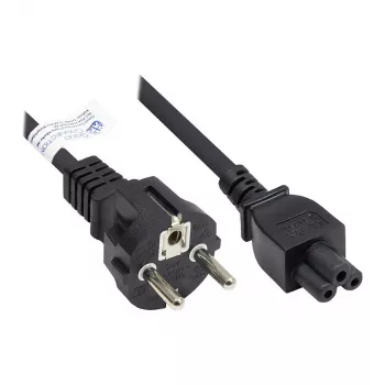 Good Connections napájací kábel CEE 7/7 na C5 5m čierny