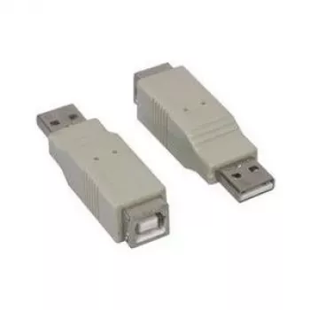Good Connections USB 2.0 adaptér Type-A konektor samec na Type-B konektor samica, 480 Mbps, čierna (USB-AMBF)