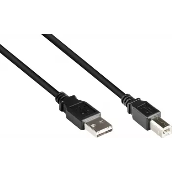 Good Connections USB 2.0 kábel A-B 2m čierny