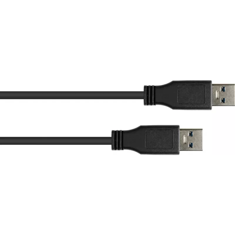 Good Connections USB 3.0 kábel, Type-A konektor samec na Type-A konektor samec, čierny, 0,5 m 2712-S005