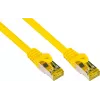 GoodConnections 40m Cat.7 S/FTP PiMF bezhalogénový RJ45 patch kábel s ochranou západky, žltý 8070R-400Y