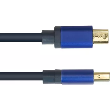 GoodConnections Alcasa 4824-SF010B Mini DisplayPort na DisplayPort kábel 1m modrý 4K@60Hz