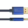 GoodConnections Alcasa 4824-SF010B Mini DisplayPort na DisplayPort kábel 1m modrý 4K@60Hz