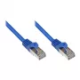 GoodConnections Alcasa RJ45-RJ45 Cat5e patch kábel 0,15m zlatý