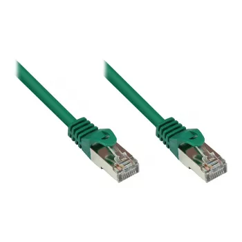 GoodConnections Alcasa RJ45-RJ45 Cat5e UTP patch kábel 0,15m pozlátené konektory samec-samec