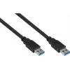 GoodConnections Alcasa UK30P-AA-030S USB 3.2 Gen 1 kábel – USB-A na USB-A, 3 m, čierny