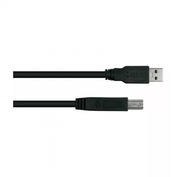 GoodConnections Alcasa UK30P-AB-050S USB 3.2 Gen 1 kábel, USB-A na USB-B, 5m, čierny