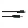 GoodConnections Alcasa USB 3.2 Gen 1 kábel A na B 1,8 m čierny