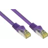 GoodConnections Cat.7 S/FTP patch kábel s RNS® Latch Protection, 40 m, fialový 8070R-400V