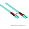 GoodConnections OM3 Duplex multimódový optický patch kábel LC/ST, 50/125, LSZH, vymeniteľná polarita, 1m