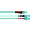 GoodConnections OM3 duplex multimode LWL patch kábel SC na LC, 50/125 µm, 1 m, LSZH aqua LW-801LS3