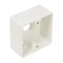 GoodConnections puzdro na omietku 80x80x40mm perlová biela RAL 1013 GC-N0029