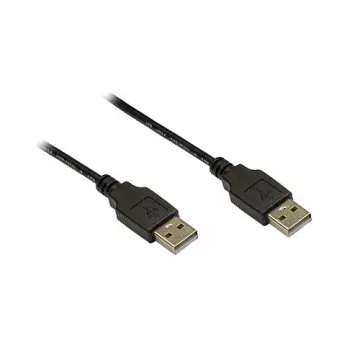 GoodConnections USB 2.0 A na A kábel, 1 m, čierny (2212-AA1S)