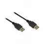 GoodConnections USB 2.0 A na A kábel, 1 m, čierny (2212-AA1S)