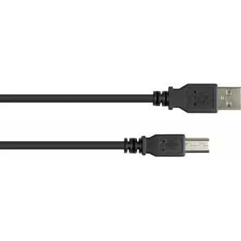GoodConnections USB 2.0 kábel Type-A na Type-B, 5m, čierny 2510-5OFS