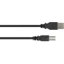 GoodConnections USB 2.0 kábel Type-A na Type-B, 5m, čierny 2510-5OFS