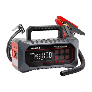 GOOLOO A7 4000A jump starter s pumpou 88.8Wh 150 PSI